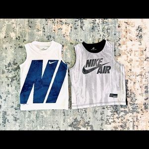 Two boys Nike Tank Tops